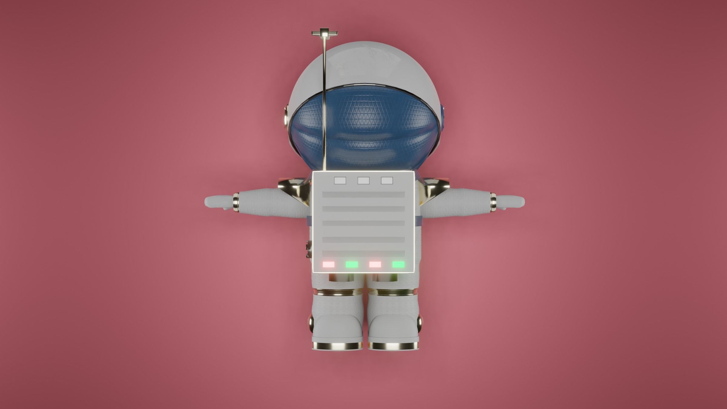 Space Pack Low-poly 3D model_4