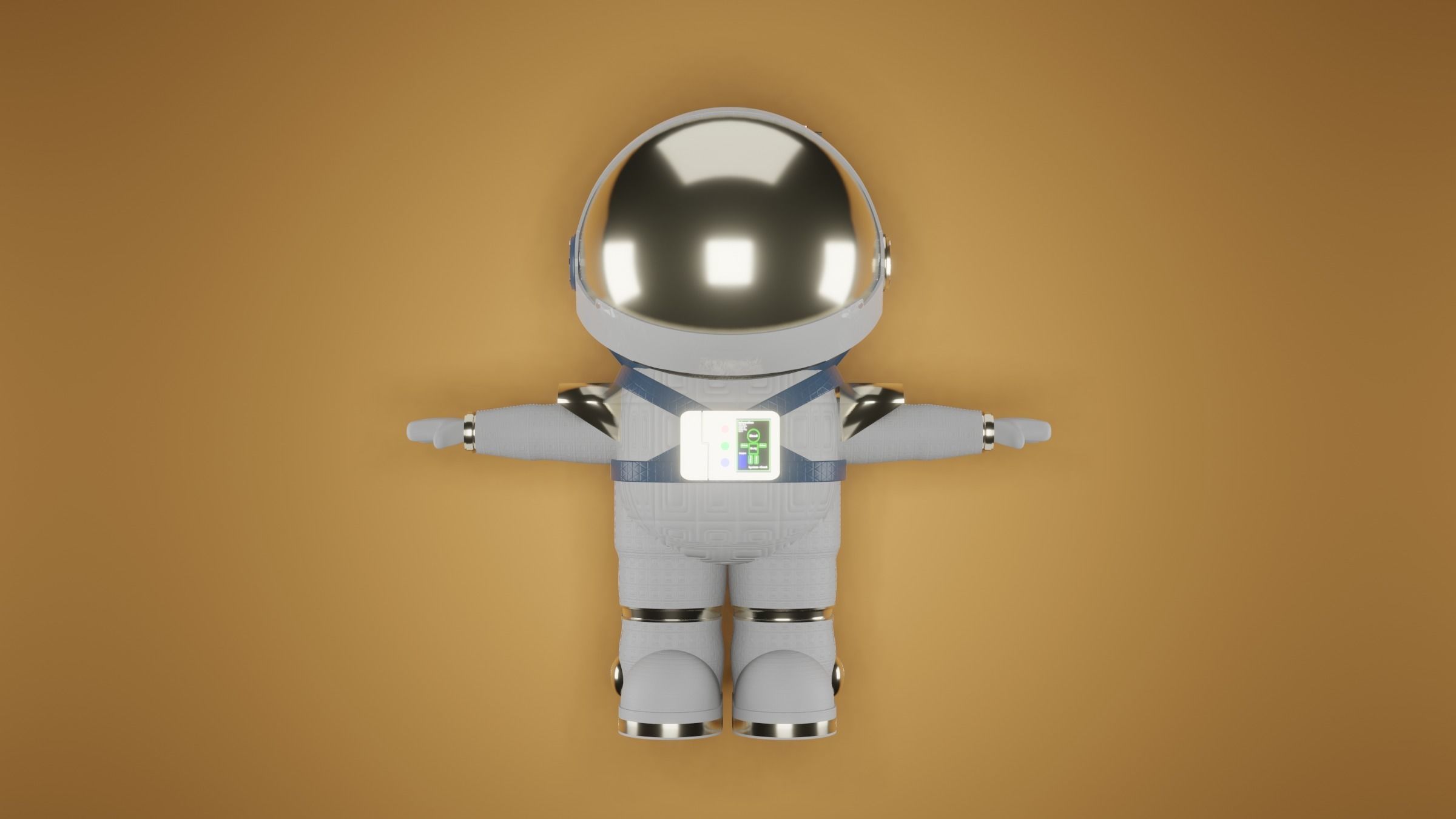 Space Pack Low-poly 3D model_3