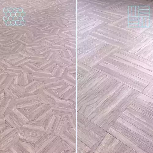 Parquet - Laminate - Wooden floor 2 in 1