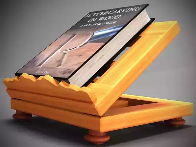 Book on lectern
