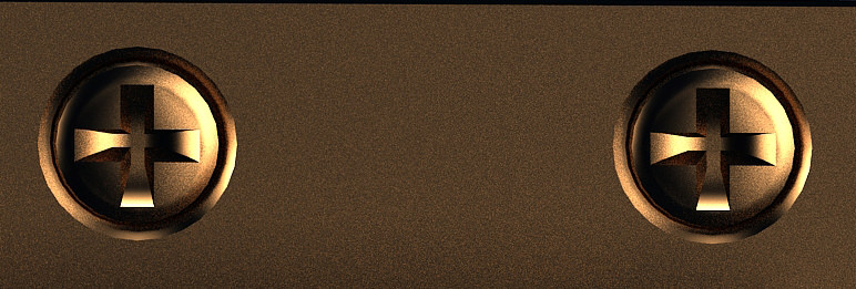 Book on lectern 3D model_6