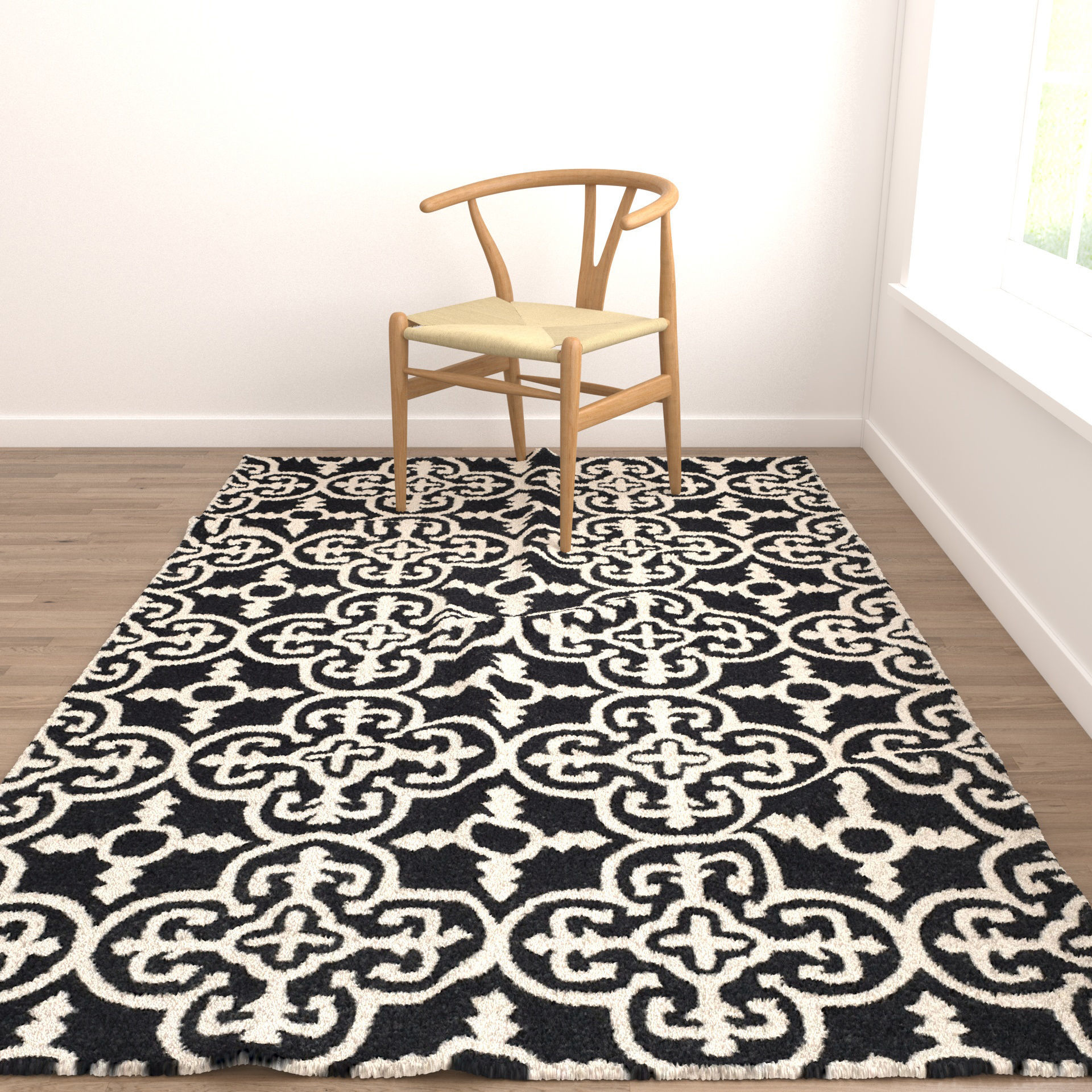 Rugs No 771 Low-poly 3D model_3