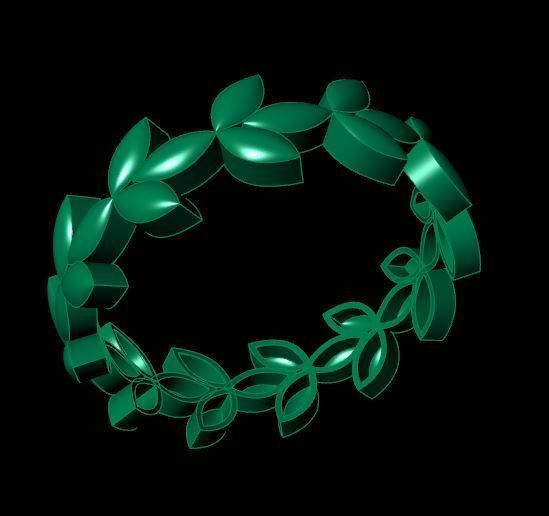 Rings 3D print model_4