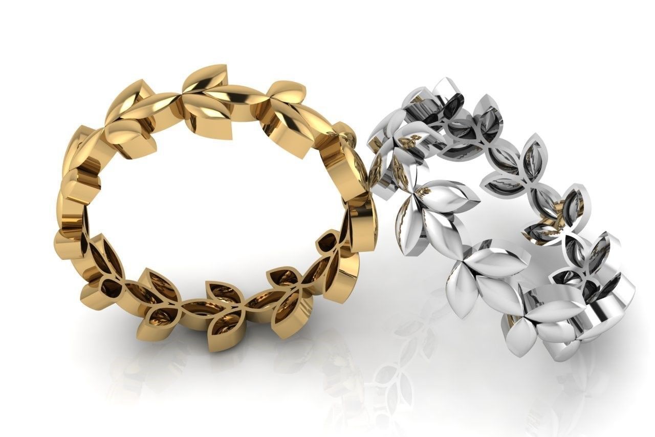 Rings 3D print model_1