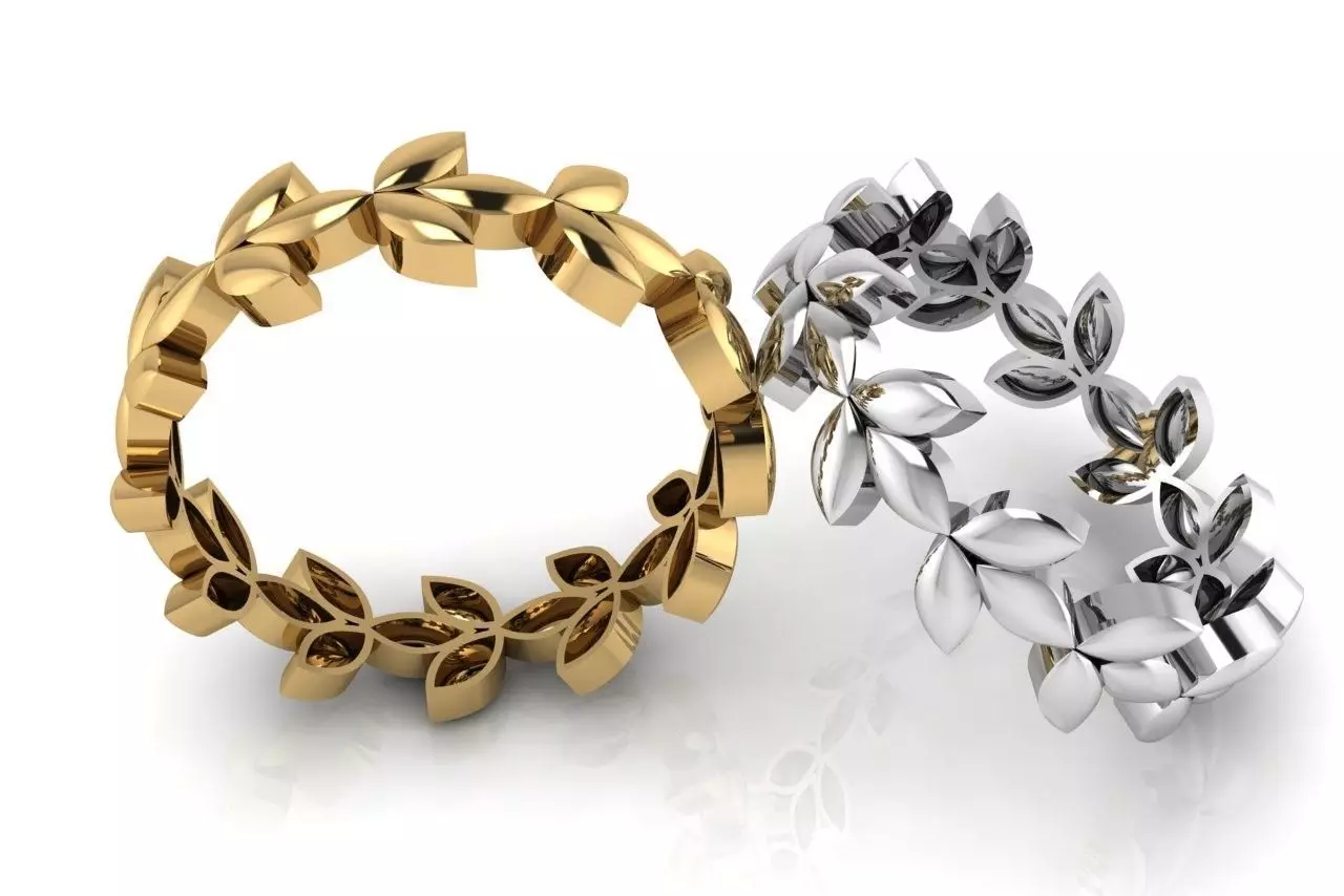 Rings 3D print model_0