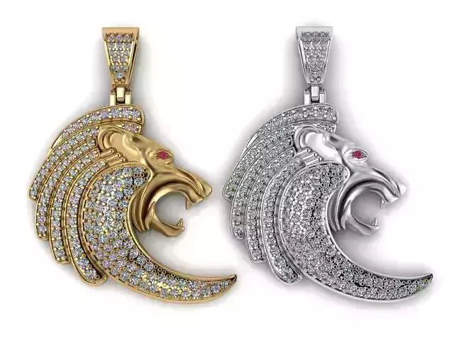 lion pendant