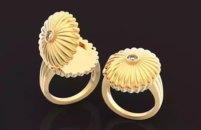 vintage  Borgia venom secret open ring 671