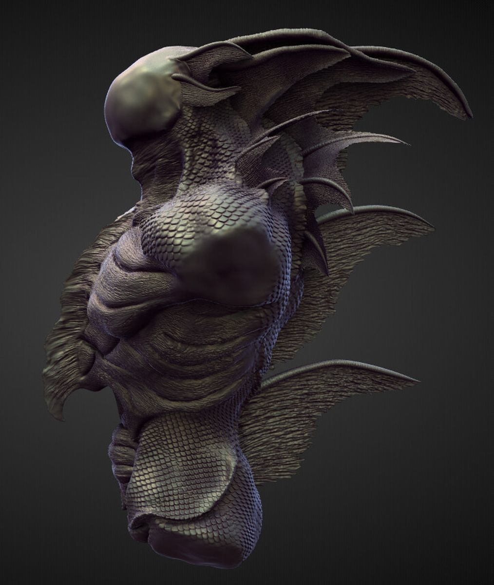TORSO12 high poly sculpt 3D model_2