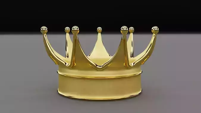 Gold crown