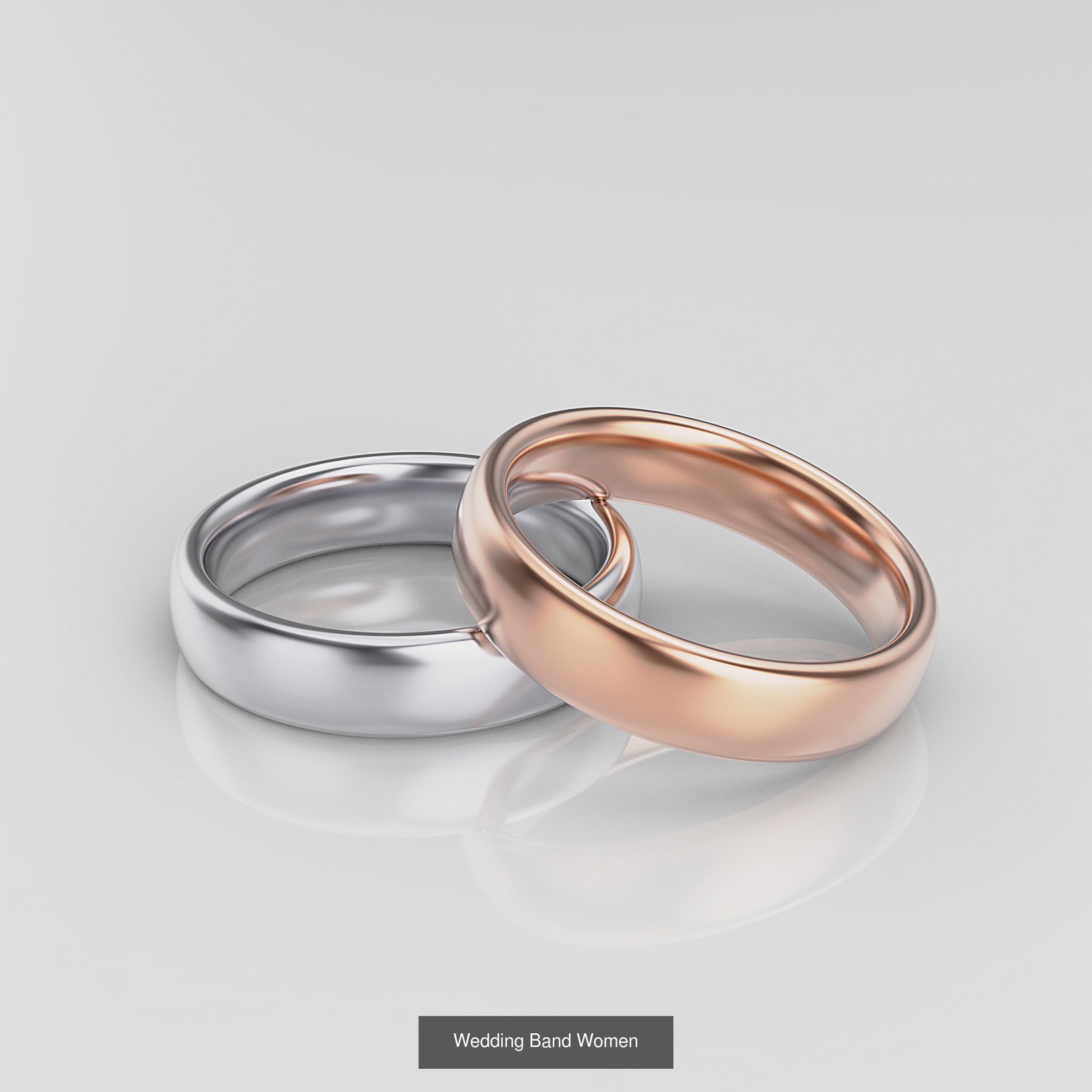 Wedding Band 3D Model Collection_24