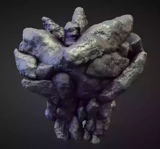 TORSO14 high poly sculpt 3D model