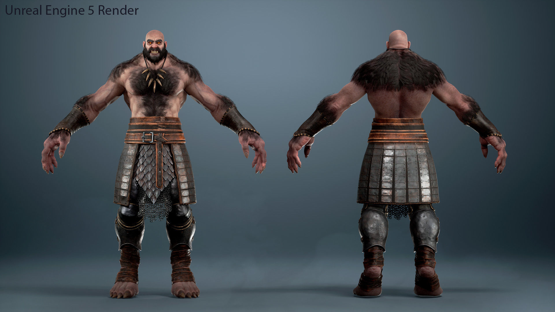 Cursed Beast Low-poly 3D model_12