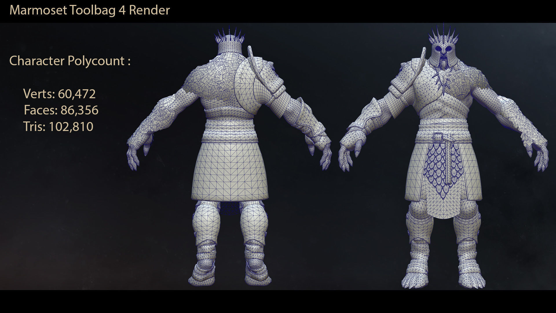 Cursed Beast Low-poly 3D model_24