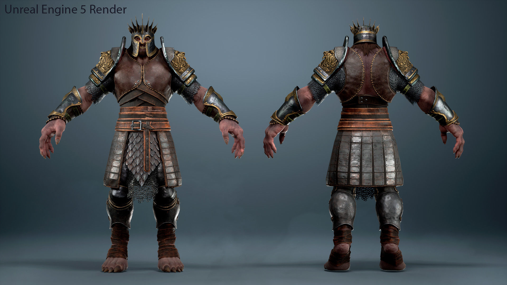 Cursed Beast Low-poly 3D model_15