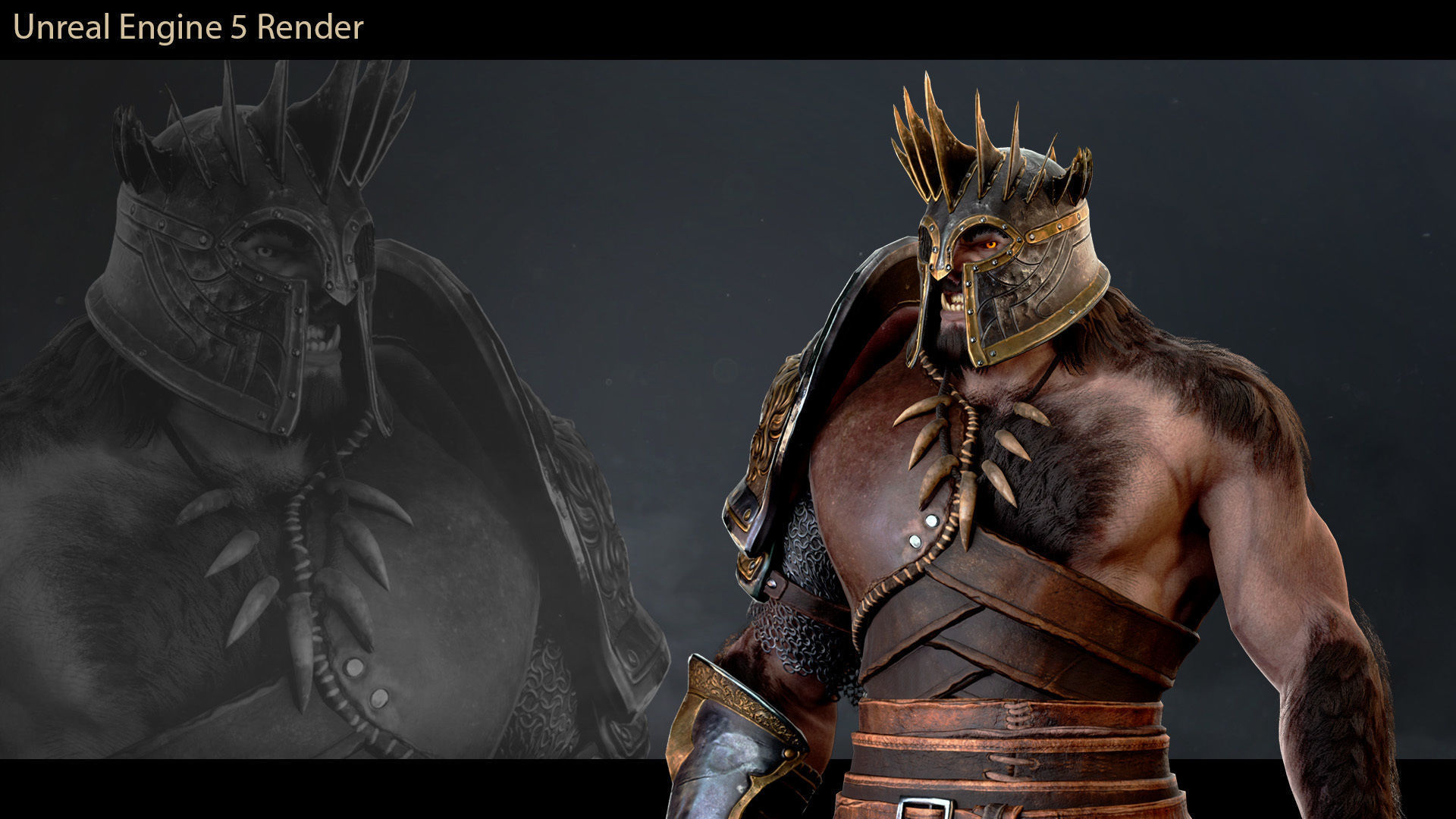 Cursed Beast Low-poly 3D model_4