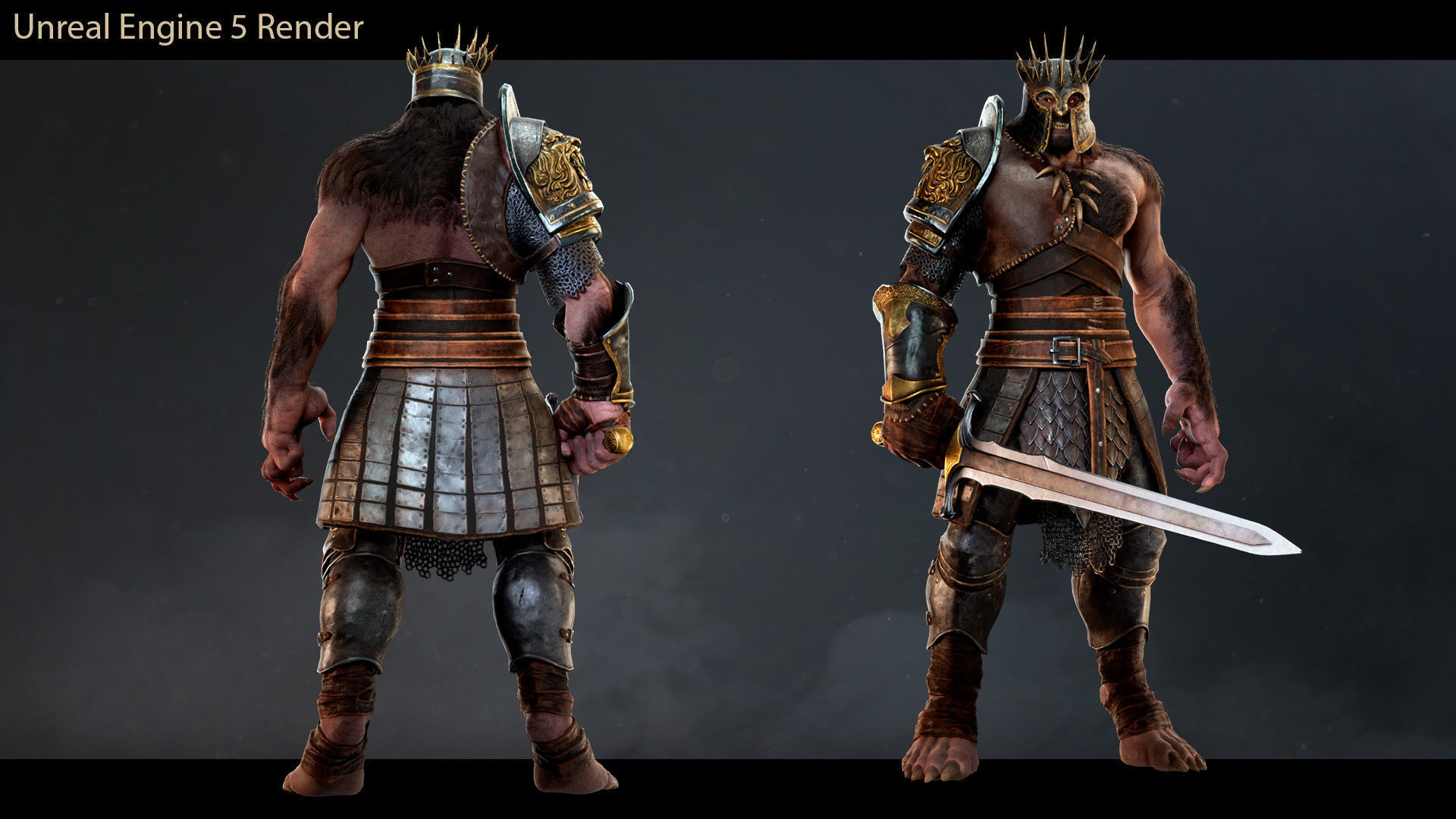 Cursed Beast Low-poly 3D model_7