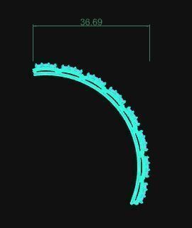 Bracelet 047 3D print model_5