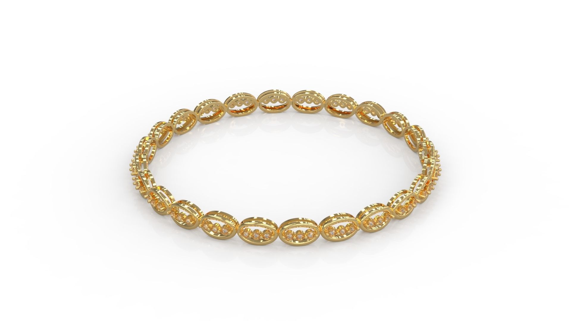 Bracelet 047 3D print model_3