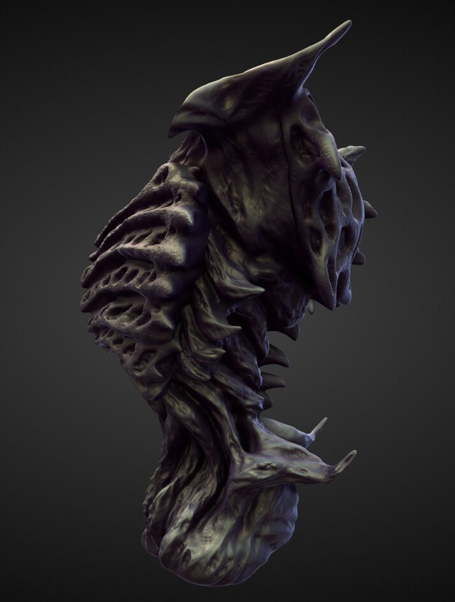 TORSO17 high poly sculpt 3D model_1