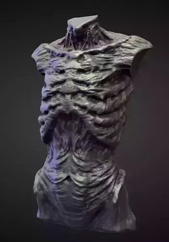 TORSO18 high poly sculpt 3D model