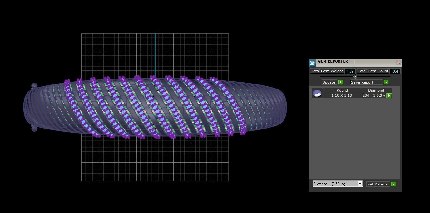 Bracelet 060 3D print model_8