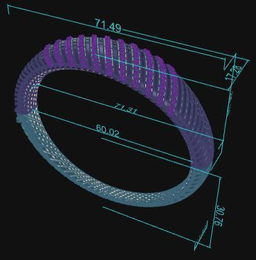 Bracelet 060 3D print model_7