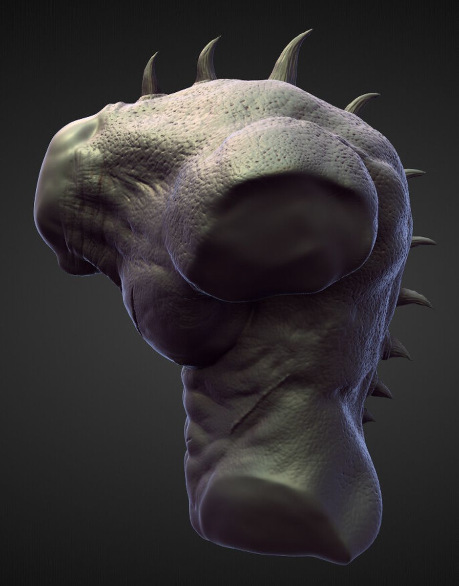 TORSO2 high poly sculpt 3D model_1