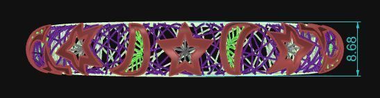 Bracelet 065 3D print model_6