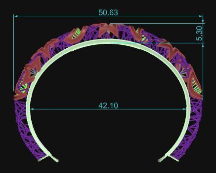 Bracelet 065 3D print model_7