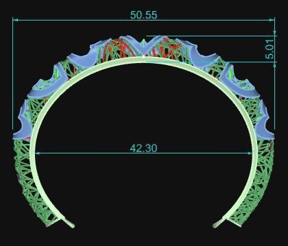 Bracelet 067 3D print model_5