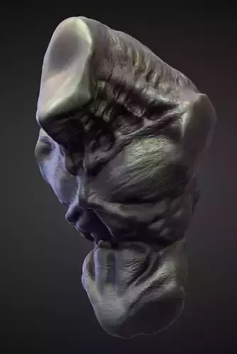 TORSO21 high poly sculpt 3D model