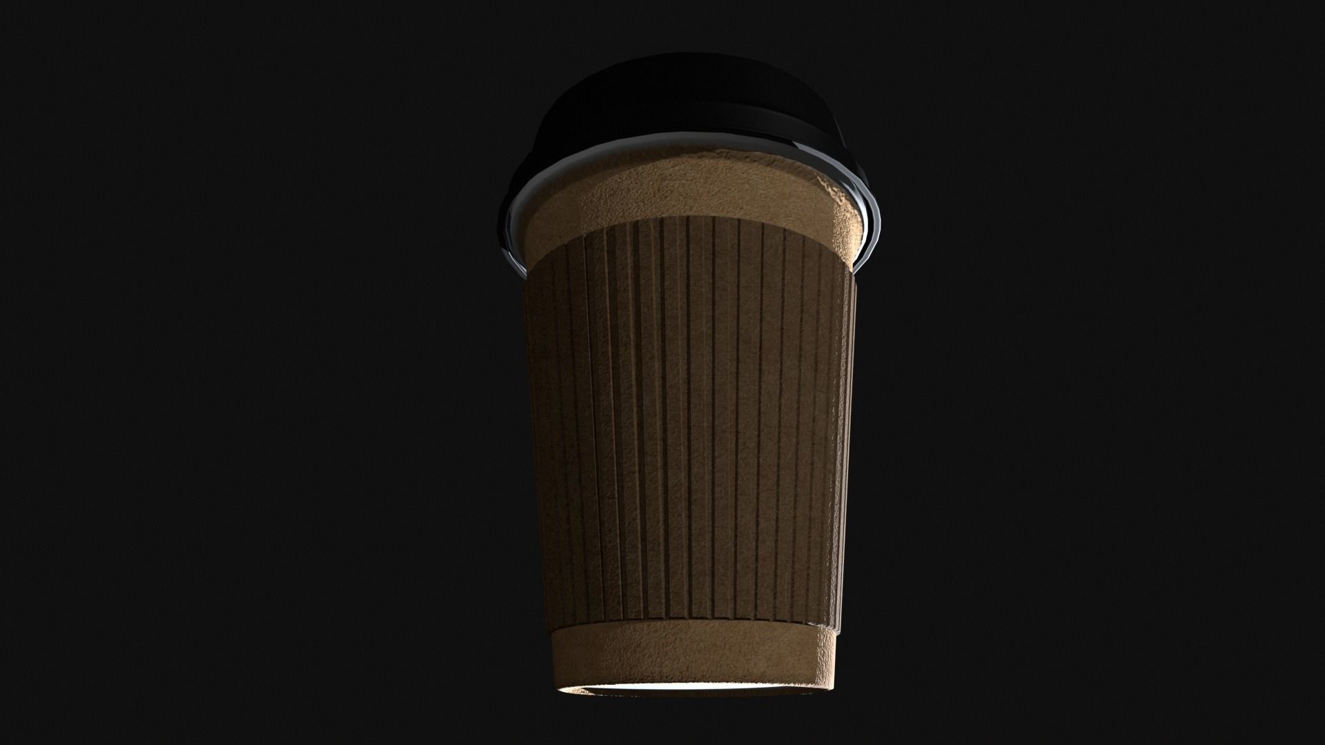 Coffee Cup Mockup Low-poly 3D model_5