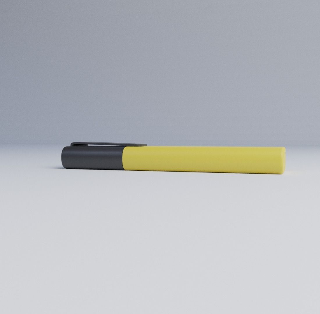 Marker pen 3D model_3