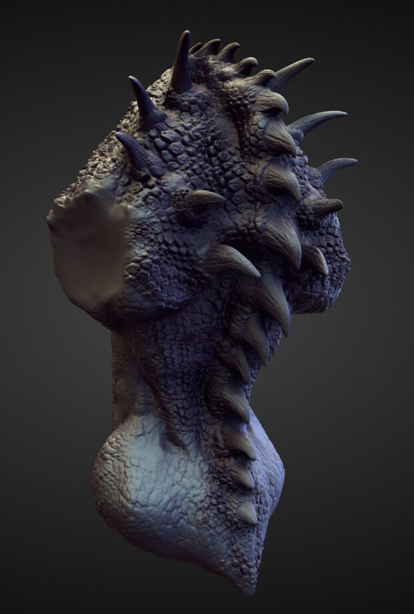 TORSO23 high poly sculpt 3D model_1