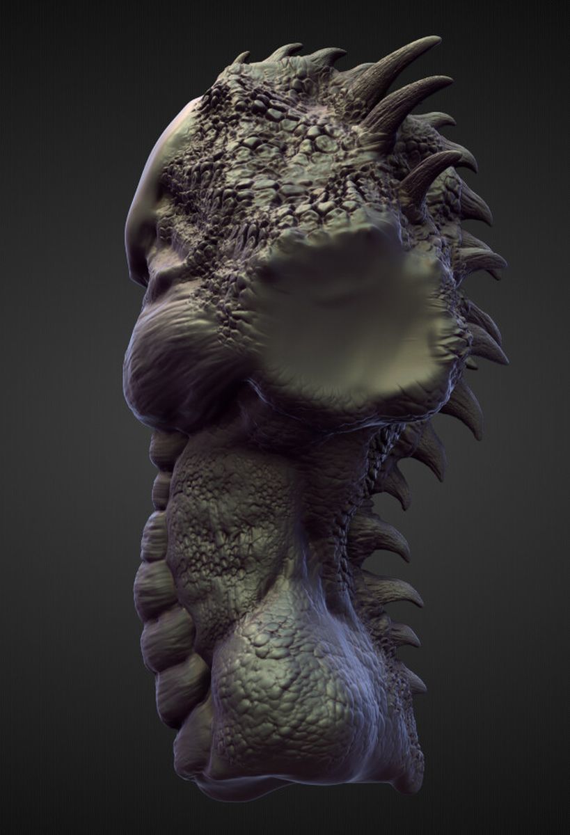 TORSO23 high poly sculpt 3D model_2