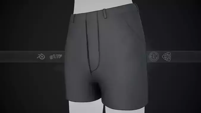 Black Shorts Style 1