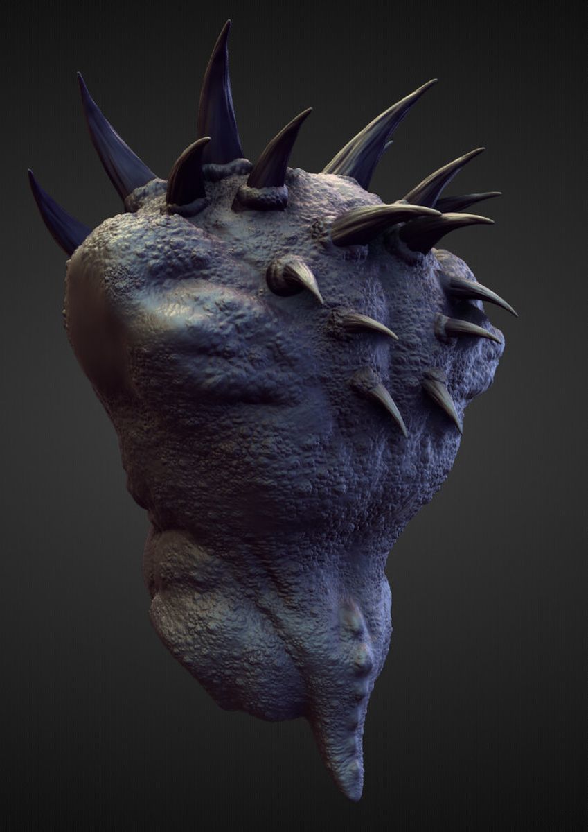 TORSO25 high poly sculpt 3D model_1