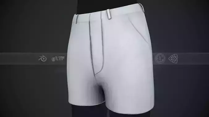 White Shorts Style 1