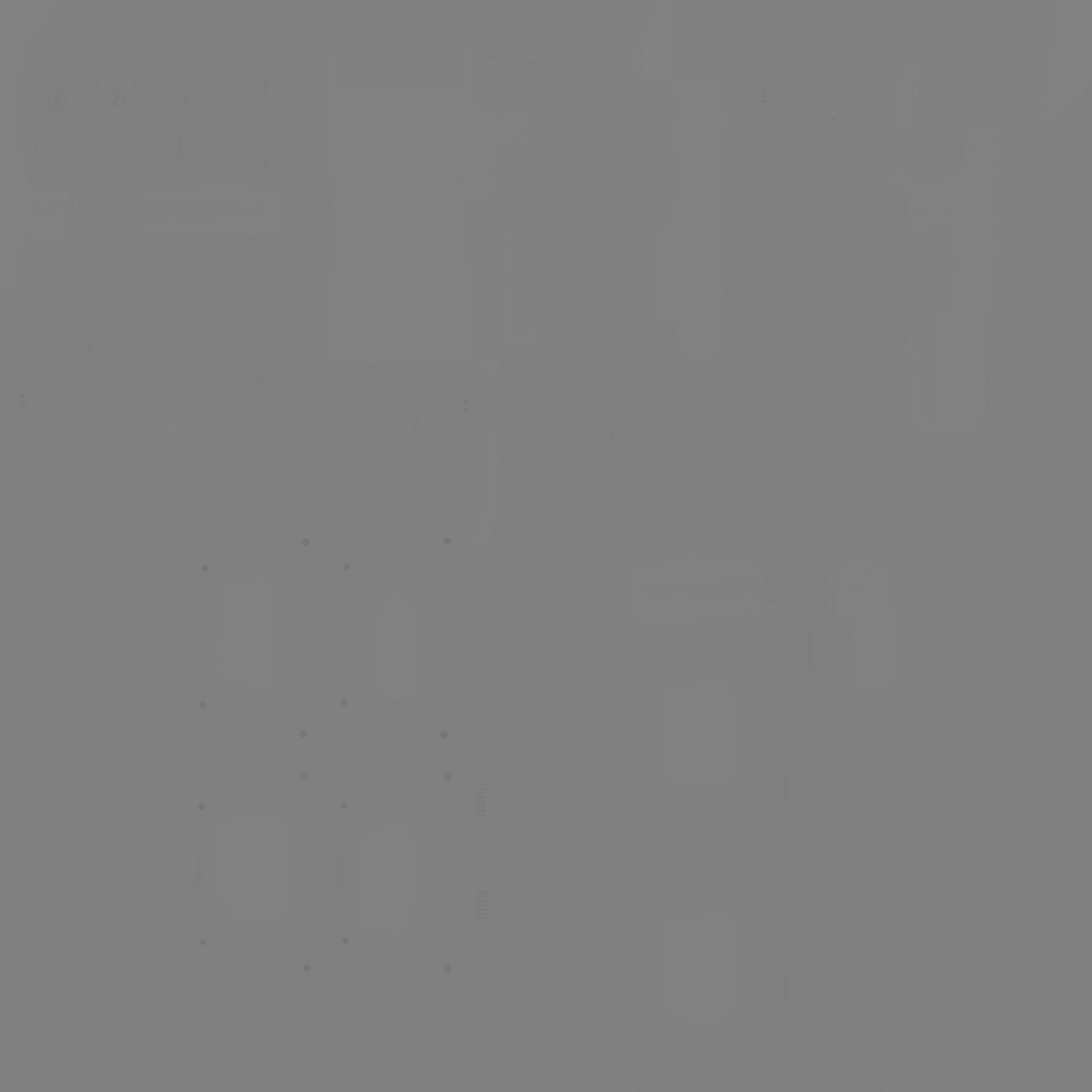 SciFi War Hammer A05 Black Yellow - Sci Fi Weapon Design Low-poly 3D model_22