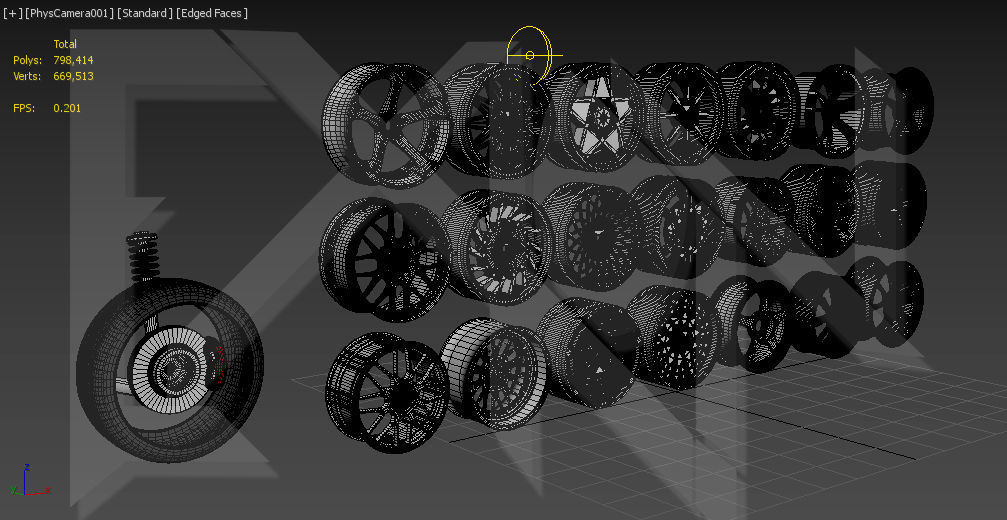 3D Rim Collection Vol 1 3D model_6