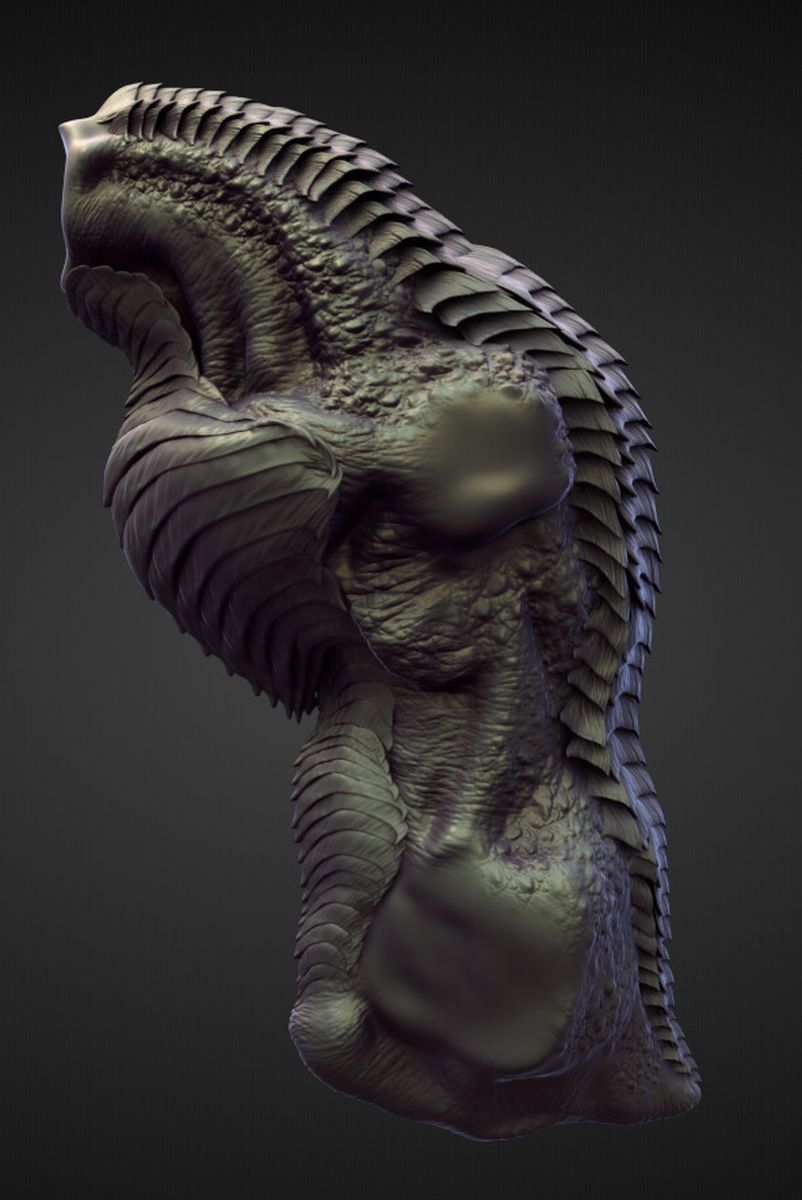 TORSO29 high poly sculpt 3D model_1