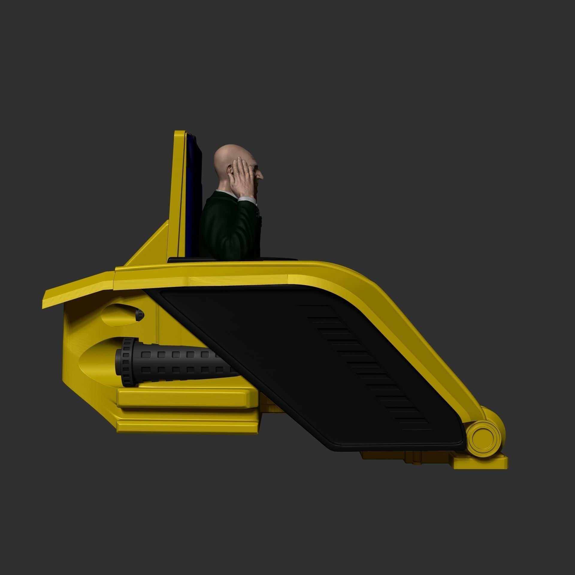 Professor X Illuminati - Doctor Strange 2 3D print model_9