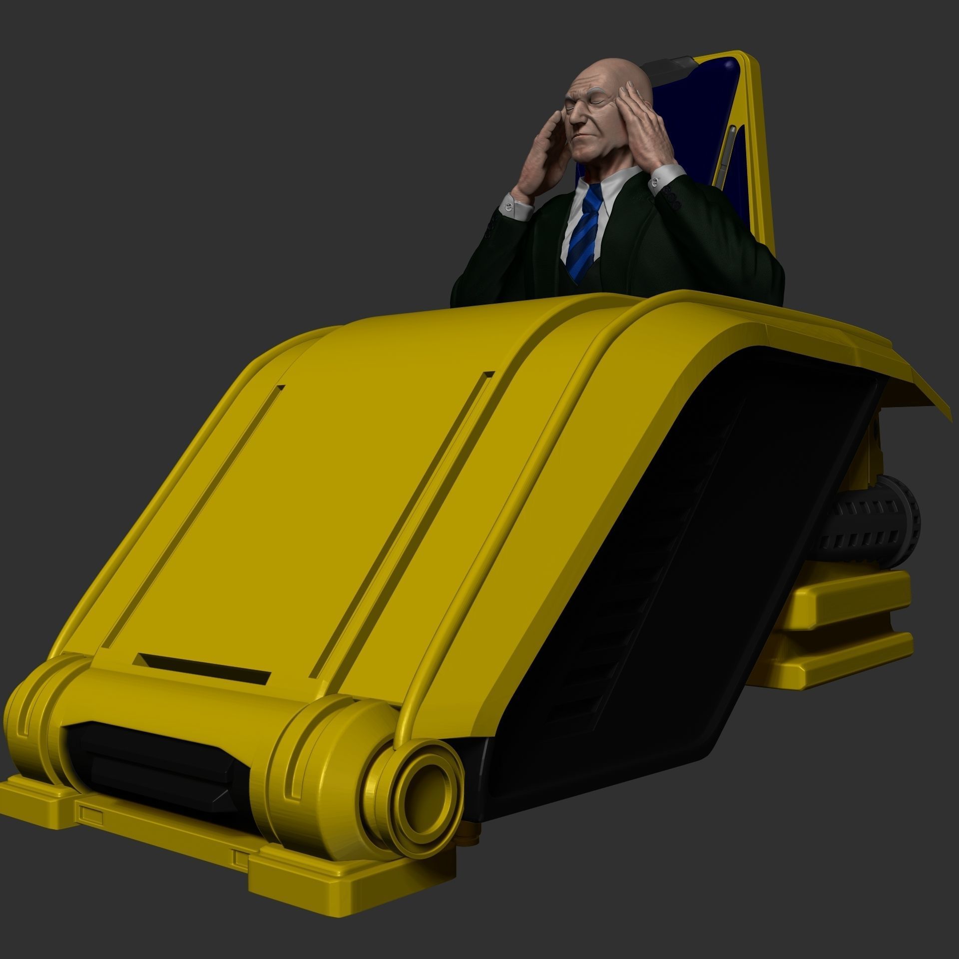 Professor X Illuminati - Doctor Strange 2 3D print model_4