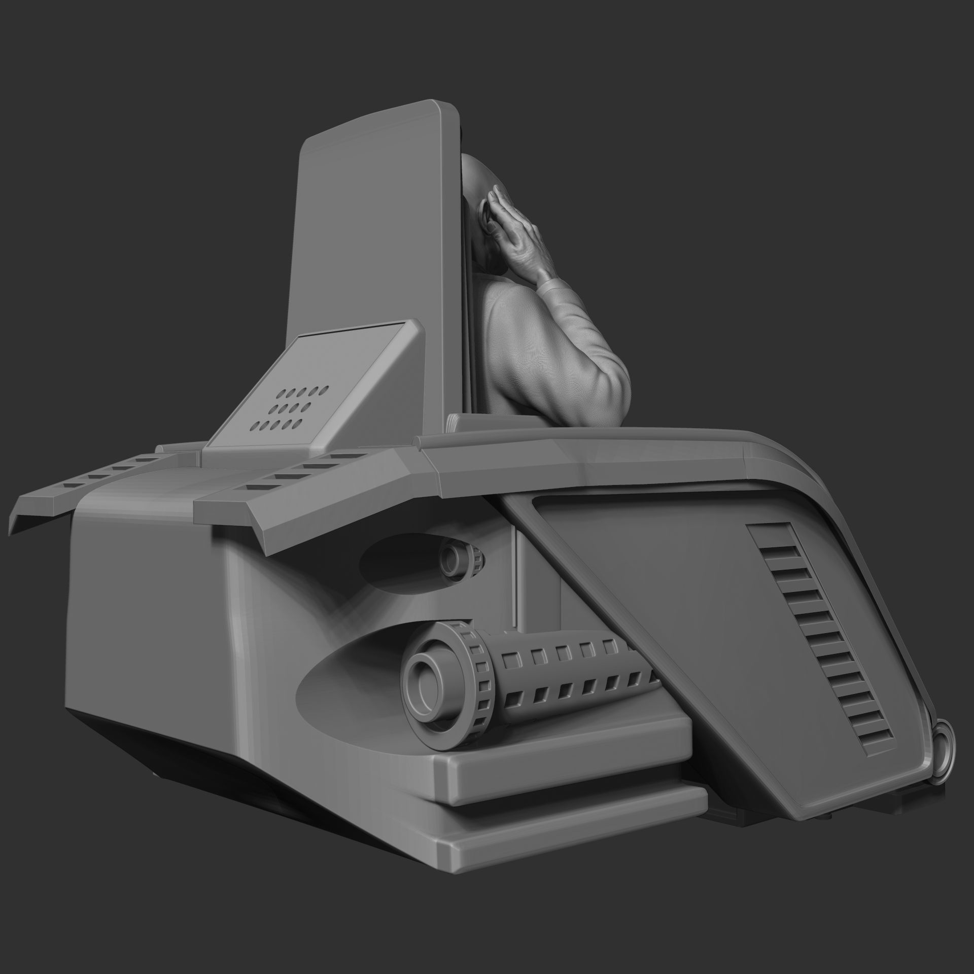 Professor X Illuminati - Doctor Strange 2 3D print model_16