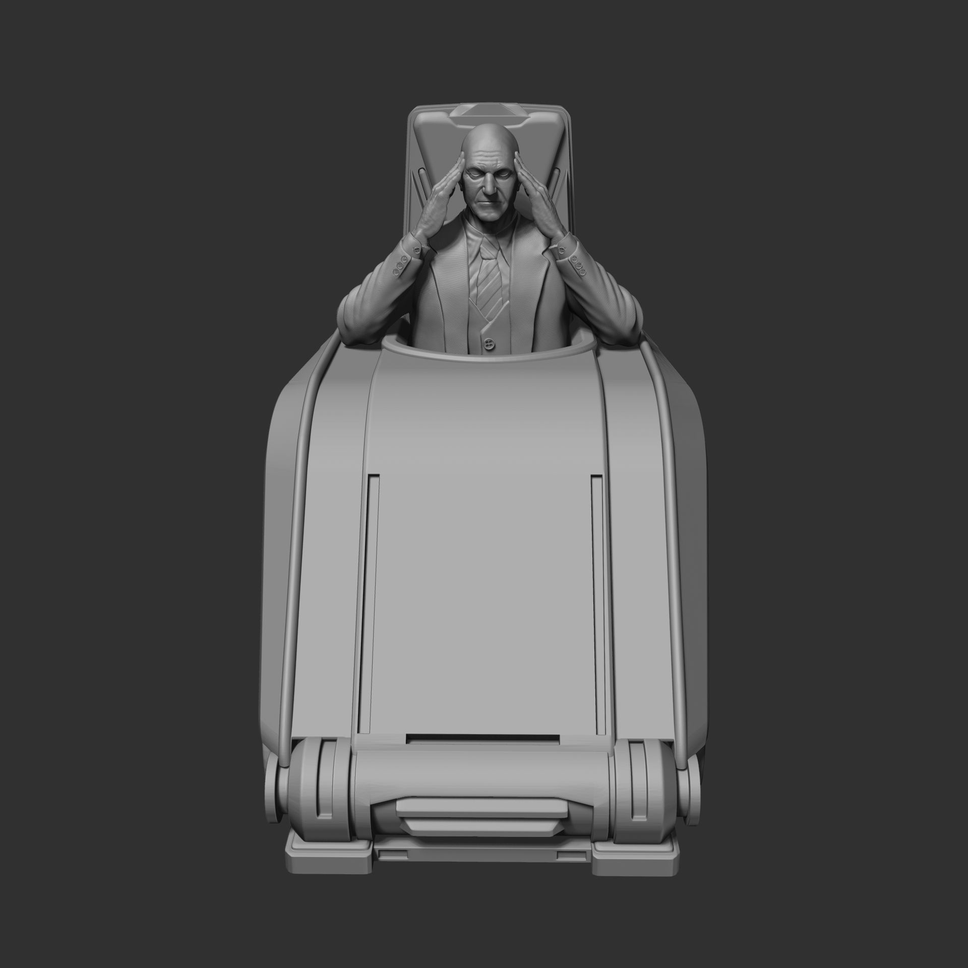 Professor X Illuminati - Doctor Strange 2 3D print model_11