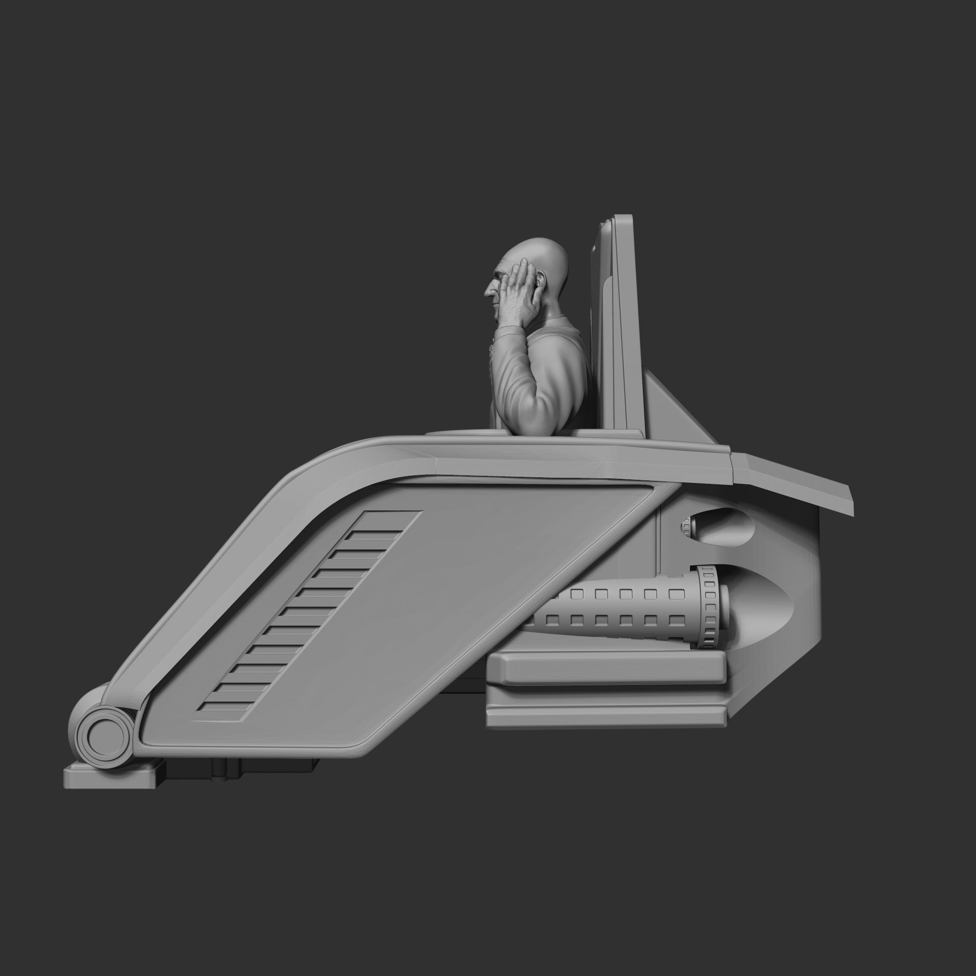 Professor X Illuminati - Doctor Strange 2 3D print model_13