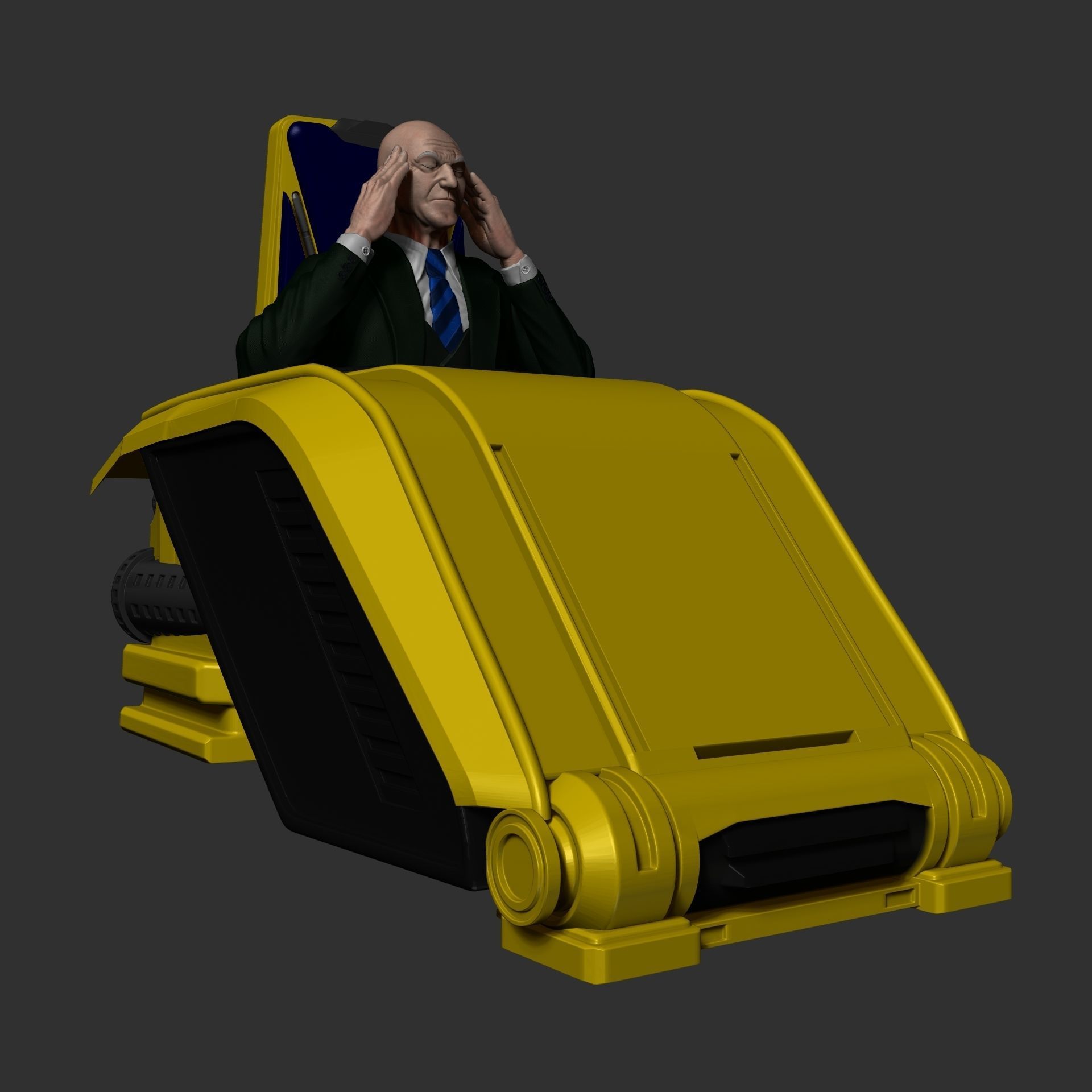 Professor X Illuminati - Doctor Strange 2 3D print model_10