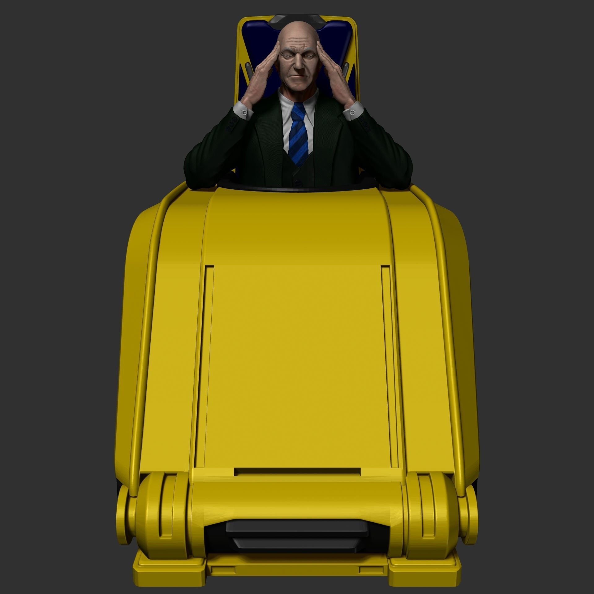 Professor X Illuminati - Doctor Strange 2 3D print model_3