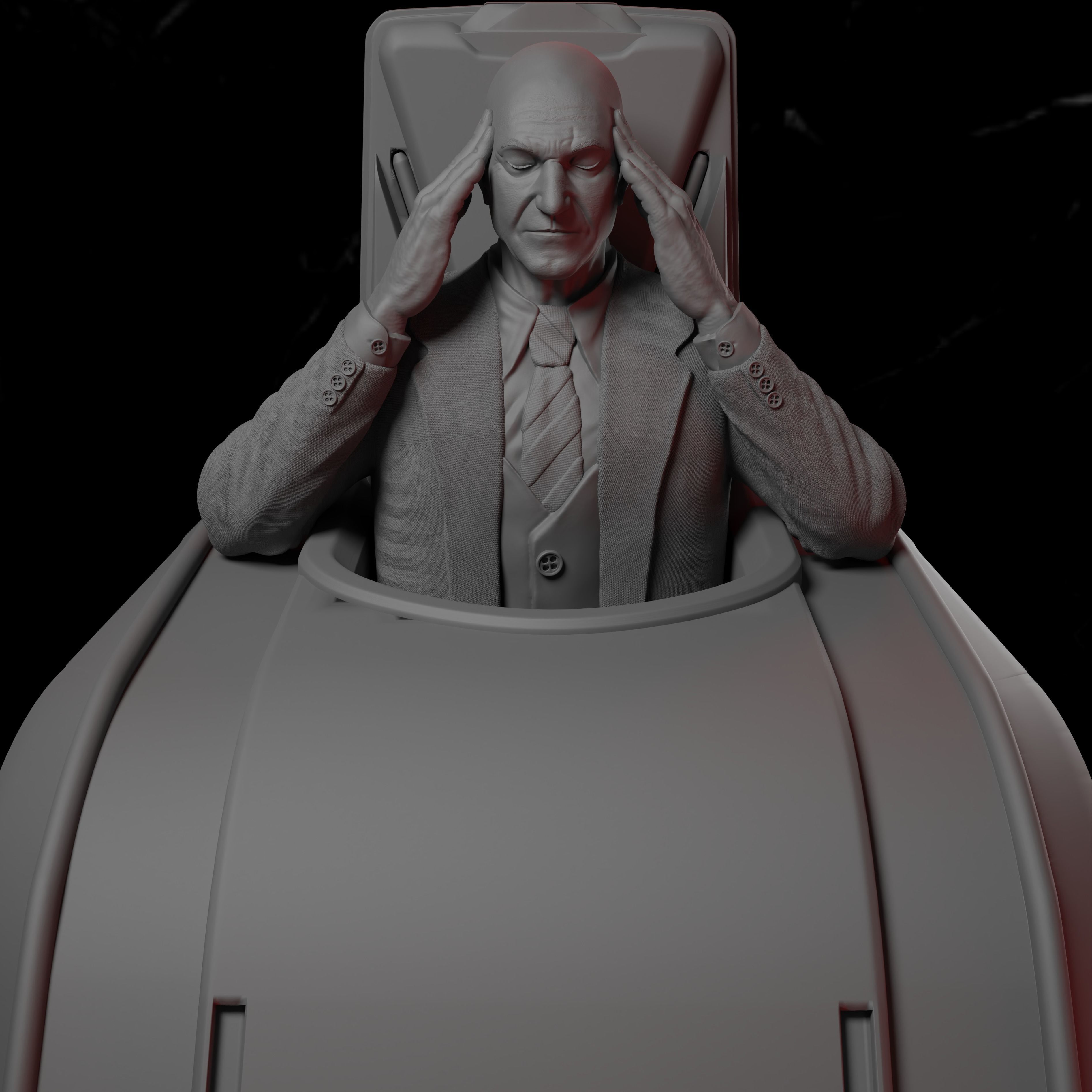 Professor X Illuminati - Doctor Strange 2 3D print model_1