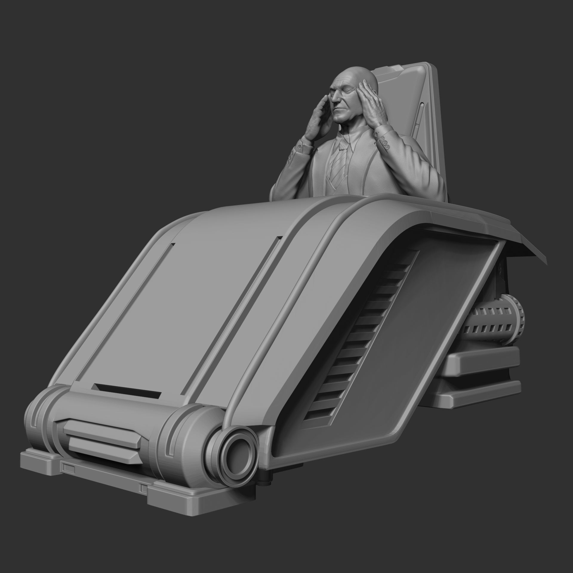 Professor X Illuminati - Doctor Strange 2 3D print model_12